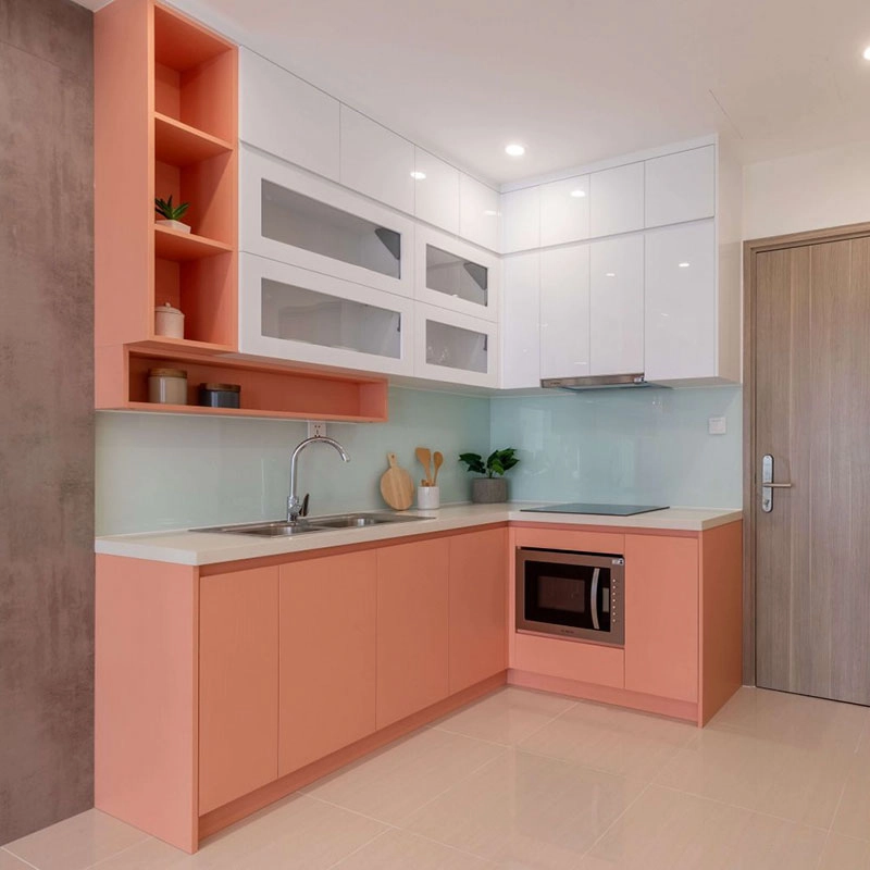 Tủ bếp Laminate chống trầy xước