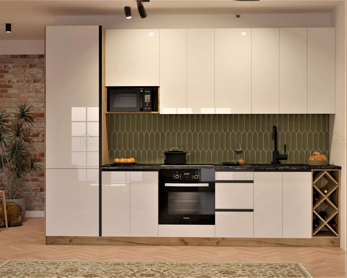 Tủ Bếp Gỗ An Cường TB51