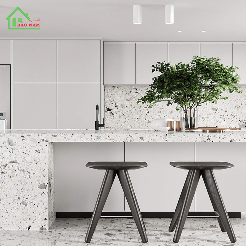 Tủ Bếp Gỗ Công Nghiệp An Cường