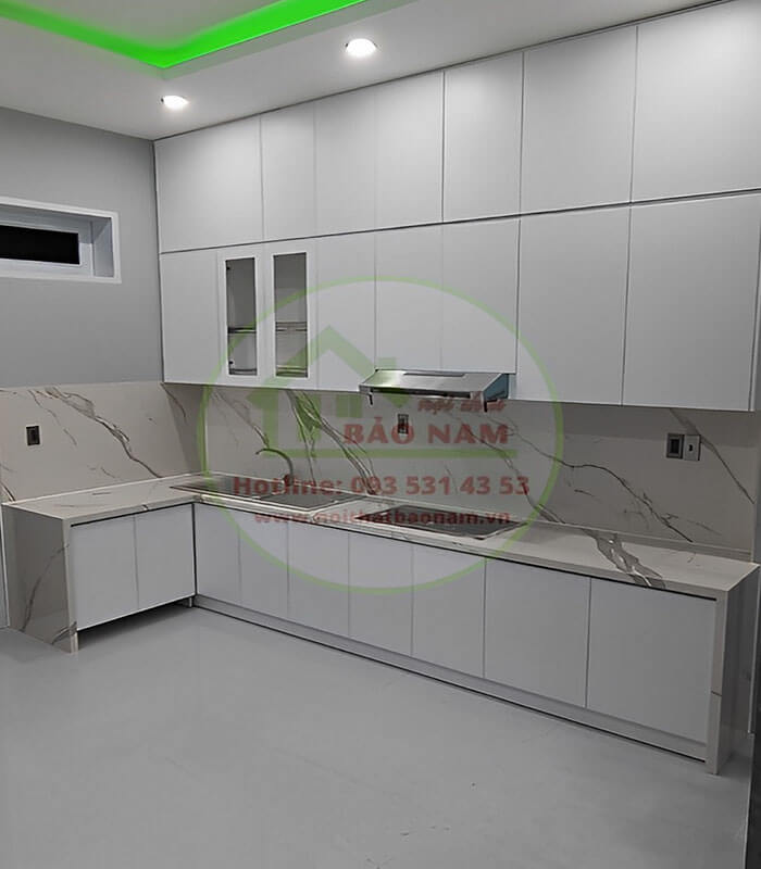 Tủ bếp gỗ đẹp hiện đại