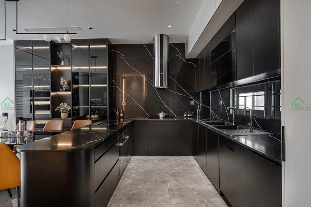 Gỗ MDF chống ẩm dùng làm tủ bếp bền đẹp, thích hợp môi trường ẩm