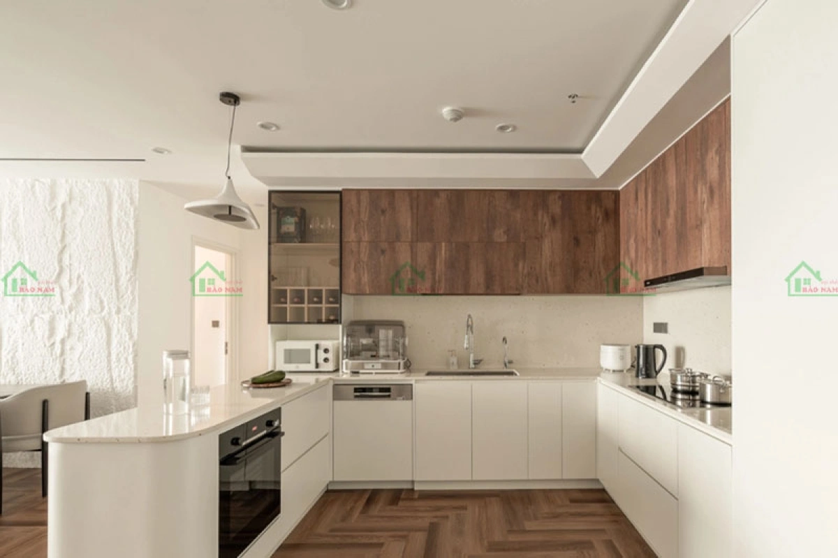 Gỗ HDF siêu chống ẩm dùng cho tủ bếp dưới bền chắc và chịu lực tốt