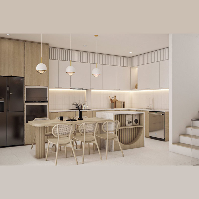 Tủ Bếp Hiện Đại TB18