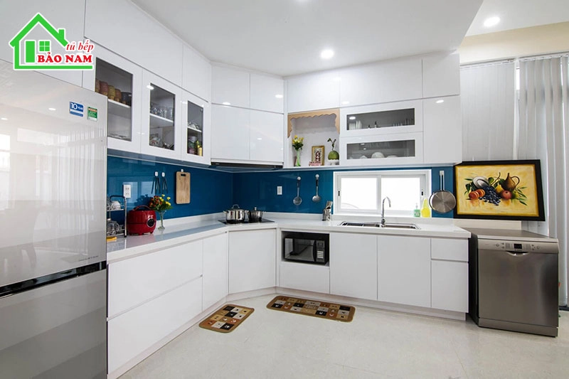 Tủ Bếp Melamine