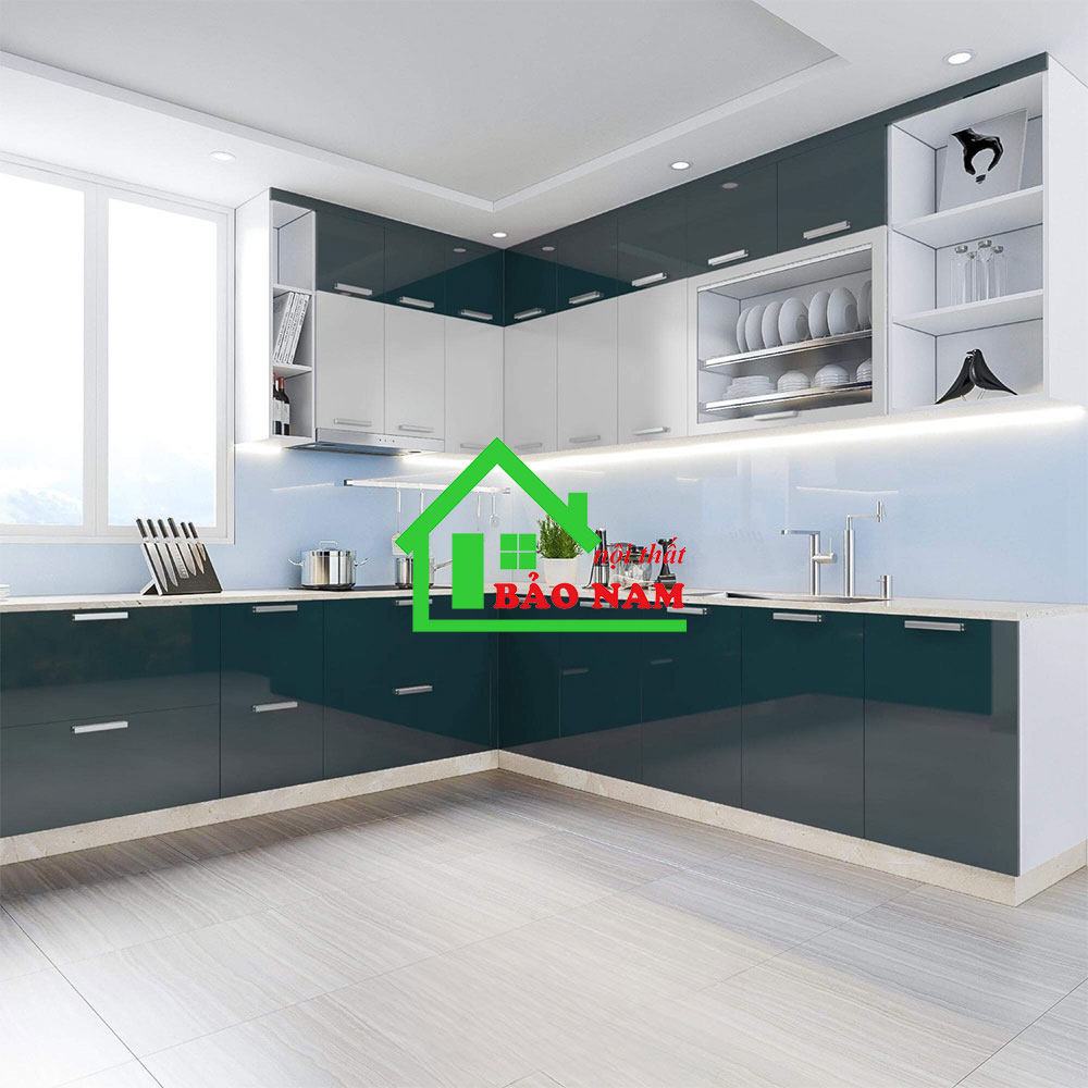 Tủ bếp nhựa chống nước cao cấp