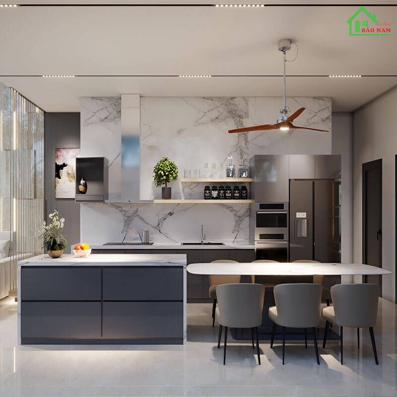 Tủ bếp nhựa picomat cao cấp tbn3