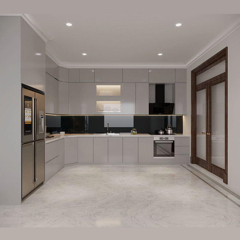 Tủ bếp nhựa Picomat cao cấp TBN8