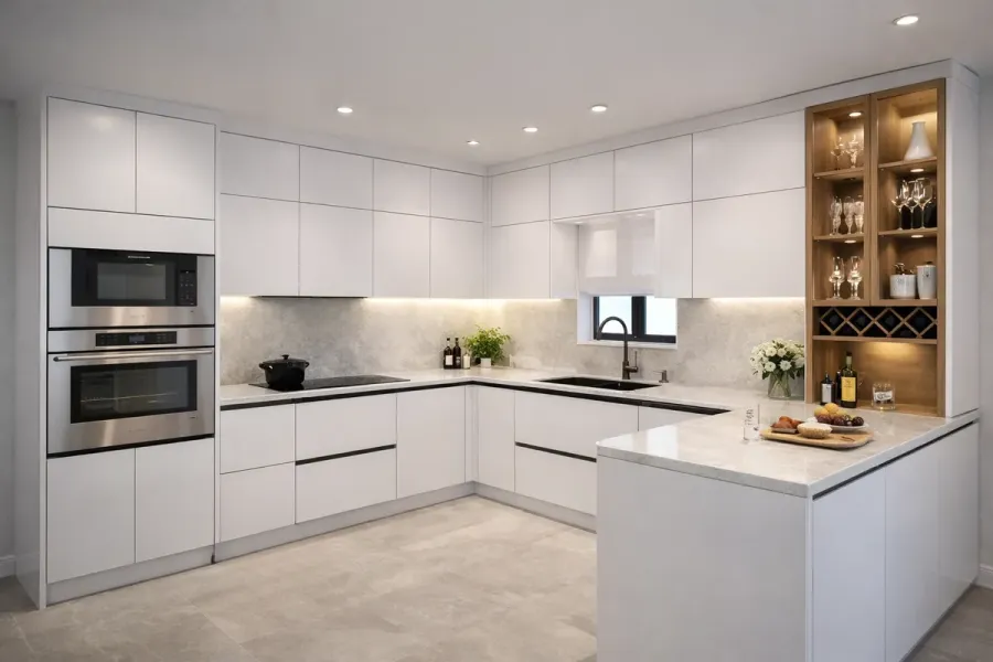 Tủ bếp nhựa Picomat chống ẩm tốt
