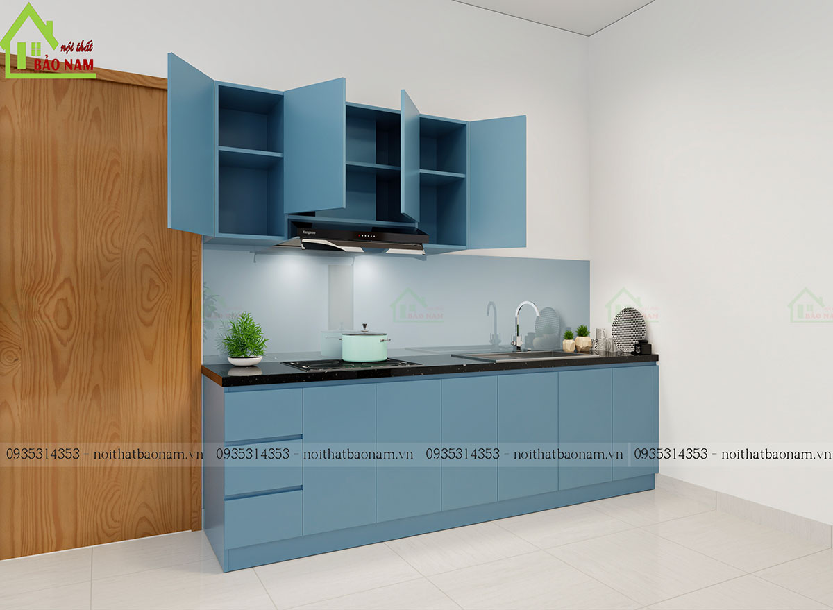Tủ Bếp Nhựa Picomat Chống Nước Cao Cấp TBN13