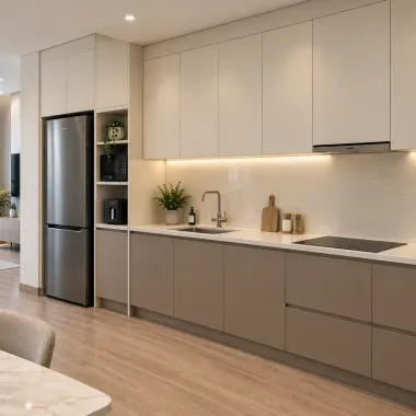 TỦ BẾP NHỰA WPB HIỆN ĐẠI TBN-28​​​​​​​