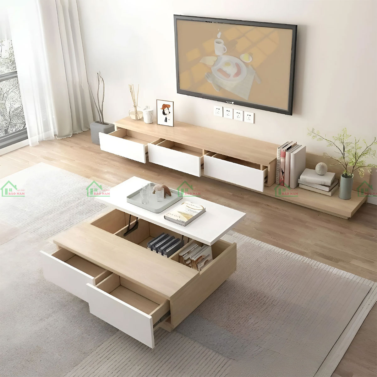 Hoàn thiện tỉ mỉ, tinh tế các góc cạnh, đường nét được gia công cẩn thận, tăng tính thẩm mỹ.