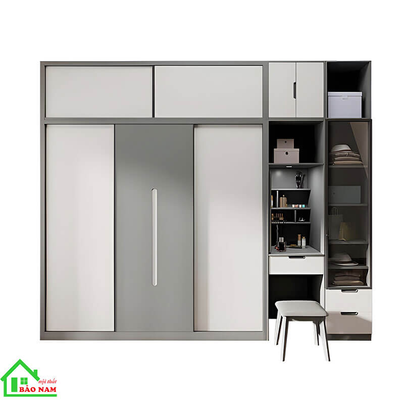 Đặt sản xuất tủ quần áo cánh lùa giá rẻ tại xưởng