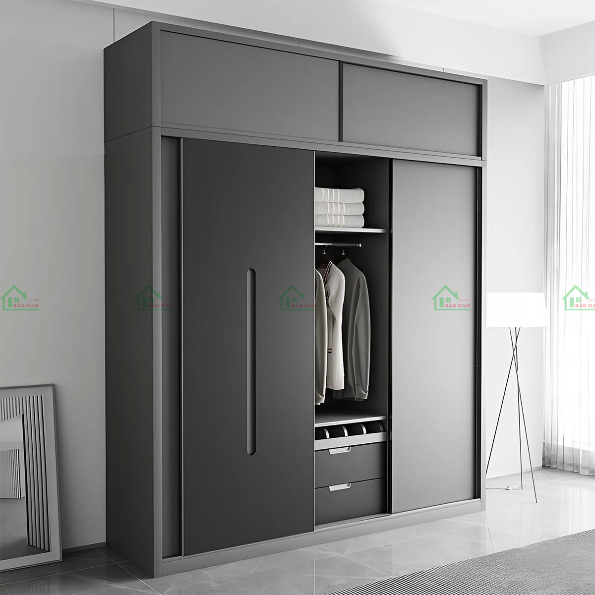 Tủ Quần Áo 3 Cánh Lùa TA08