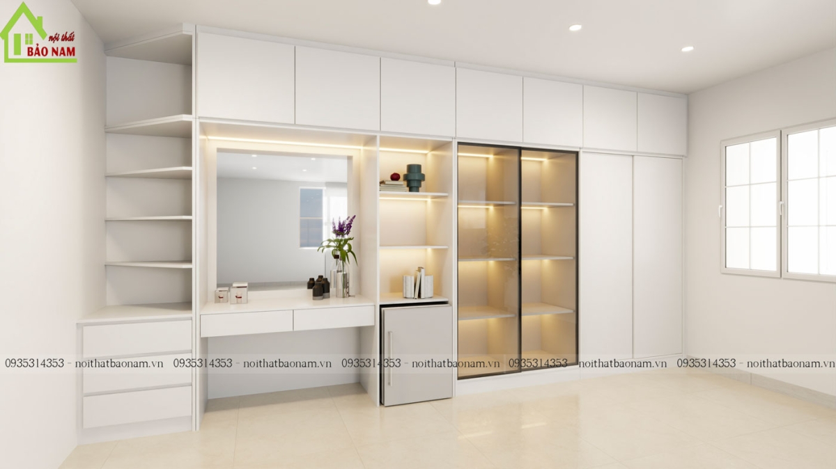 Tủ Quần Áo Acrylic An Cường TAR30