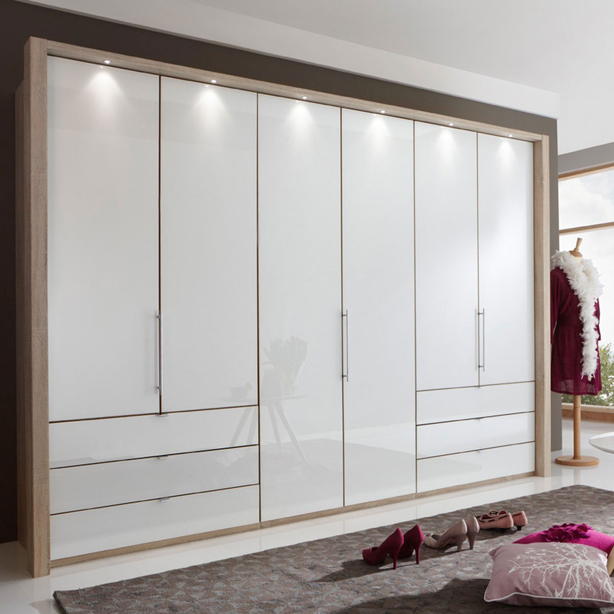 Tủ Quần Áo Acrylic Đẹp Hiện Đại TAR15