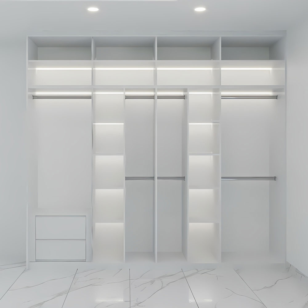 Thiết Kế Tủ Quần Áo Acrylic Đẹp Hiện Đại TAR19