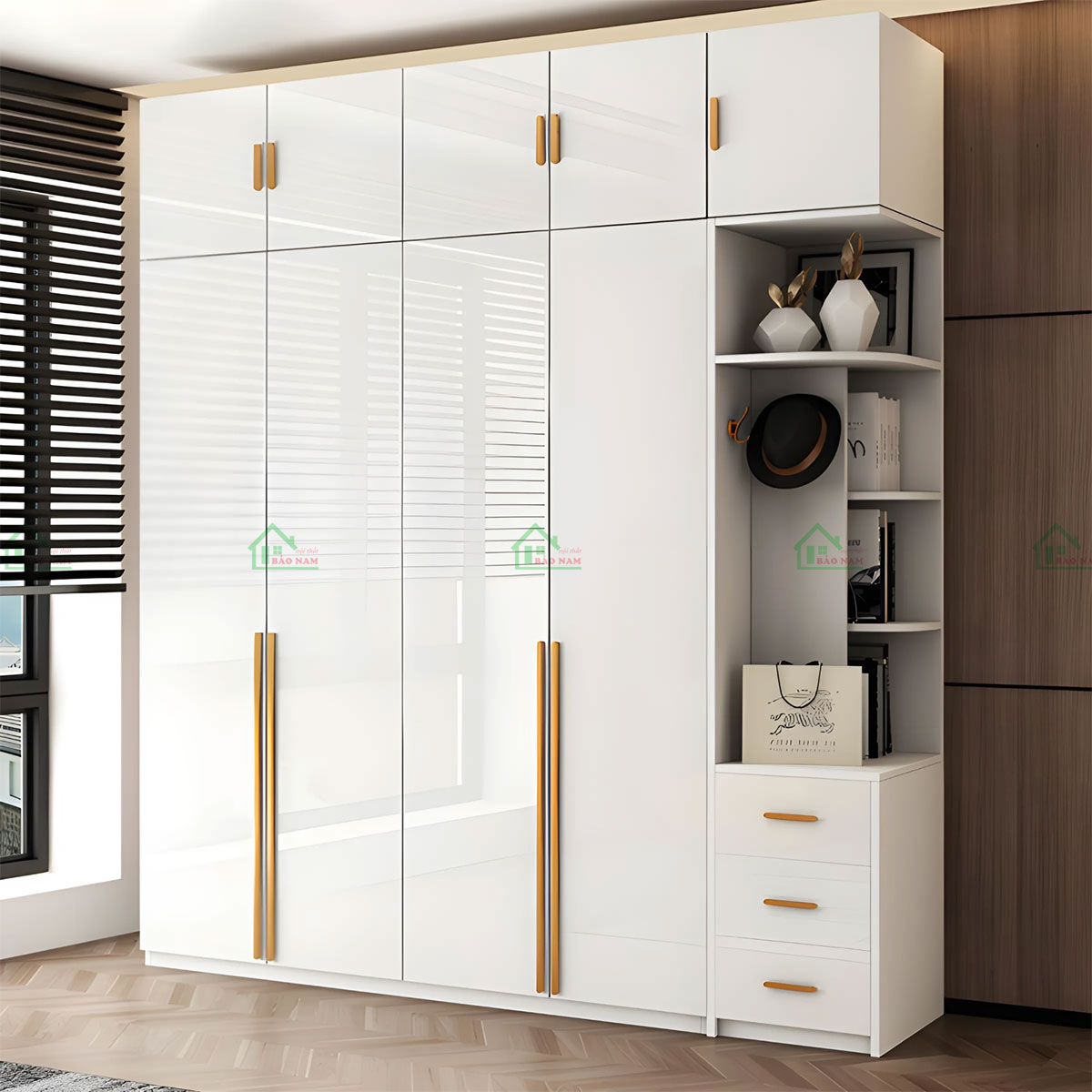 Tủ Quần Áo Acrylic Đẹp Hiện Đại TAR26