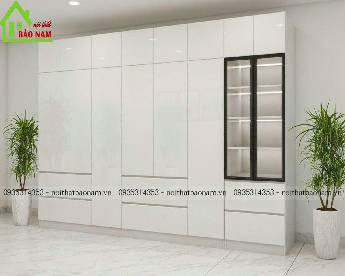Tủ Quần Áo Acrylic Đẹp Hiện Đại TAR31