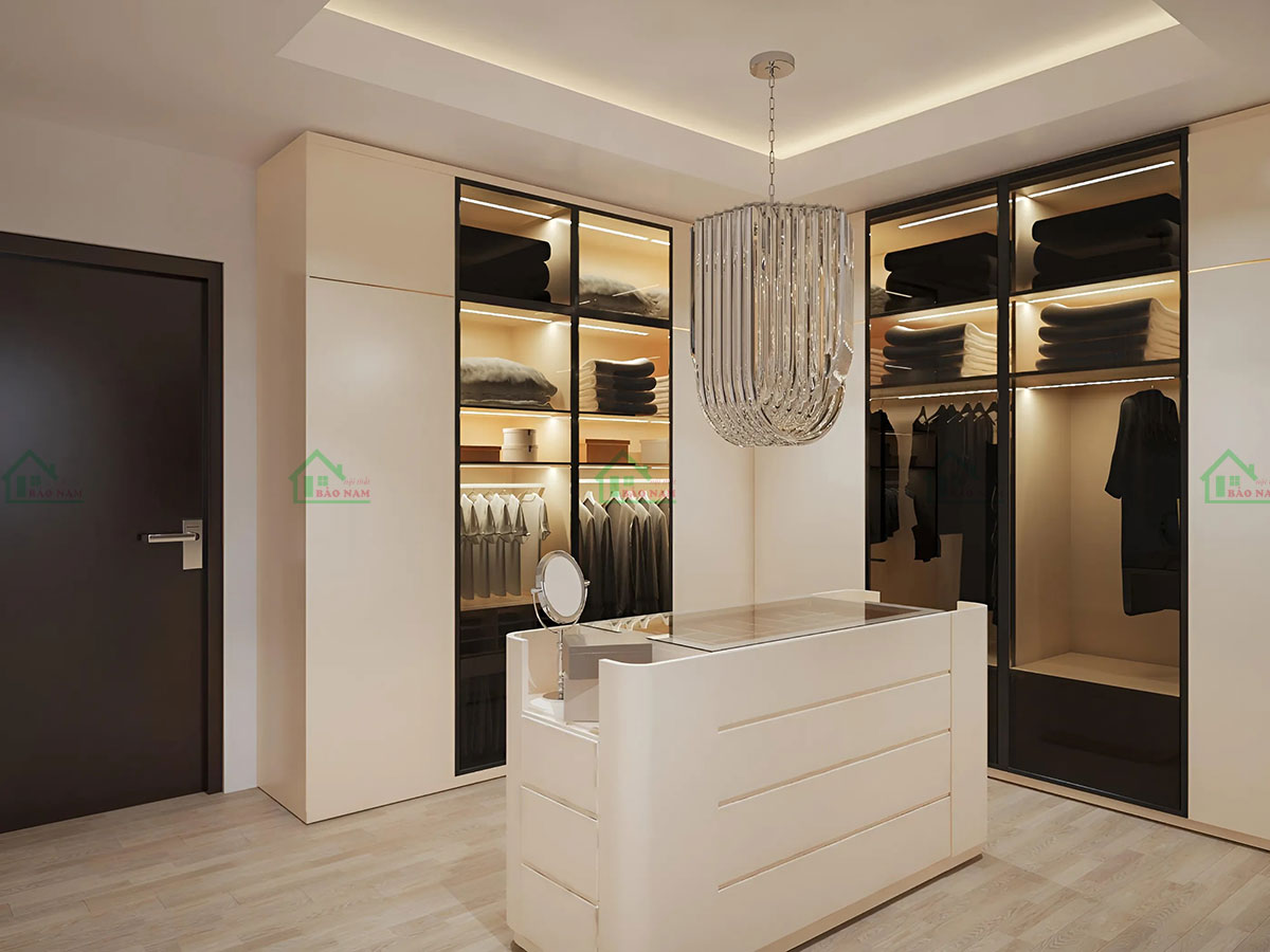 Tủ Quần Áo Cánh Kính Đẹp TK58