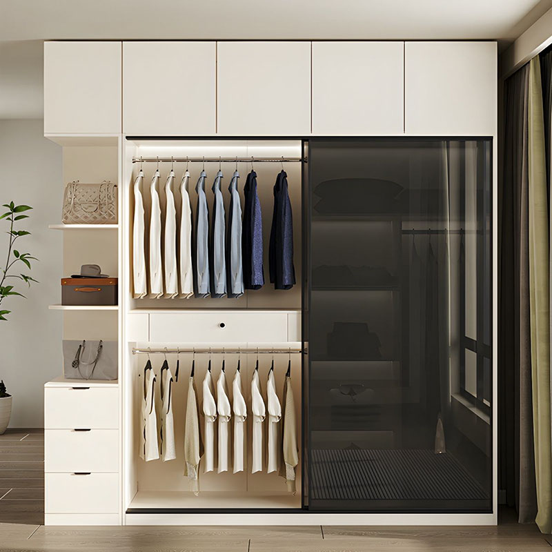 Mẫu Tủ Quần Áo Cánh Kính Hiện Đại
