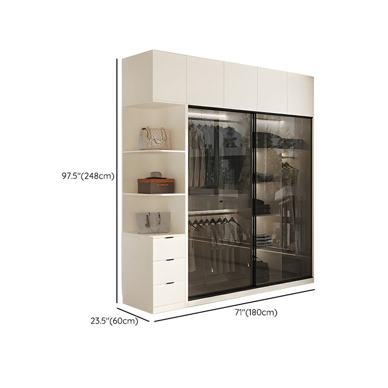 Đóng tủ áo cánh kính giá rẻ