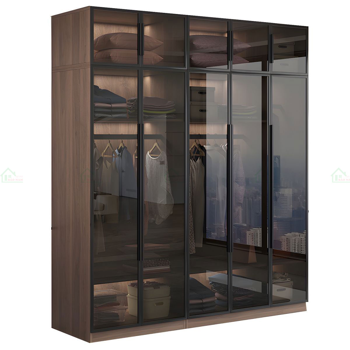 Thiết kế hài hòa với các phong cách nội thất hiện đại, mang lại sự đồng bộ và tổng thể cho không gian.