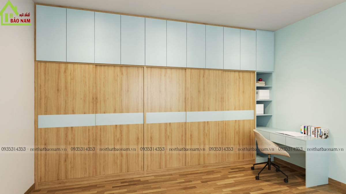 Tủ Quần Áo Cánh Lùa Hiện Đại TAL34