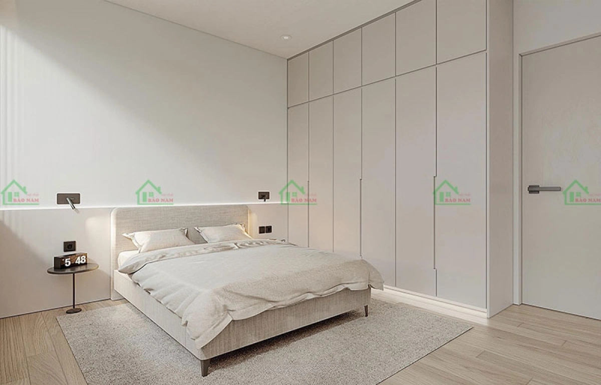 Tủ quần áo cánh mở hiện đại thiết kế theo yêu cầu