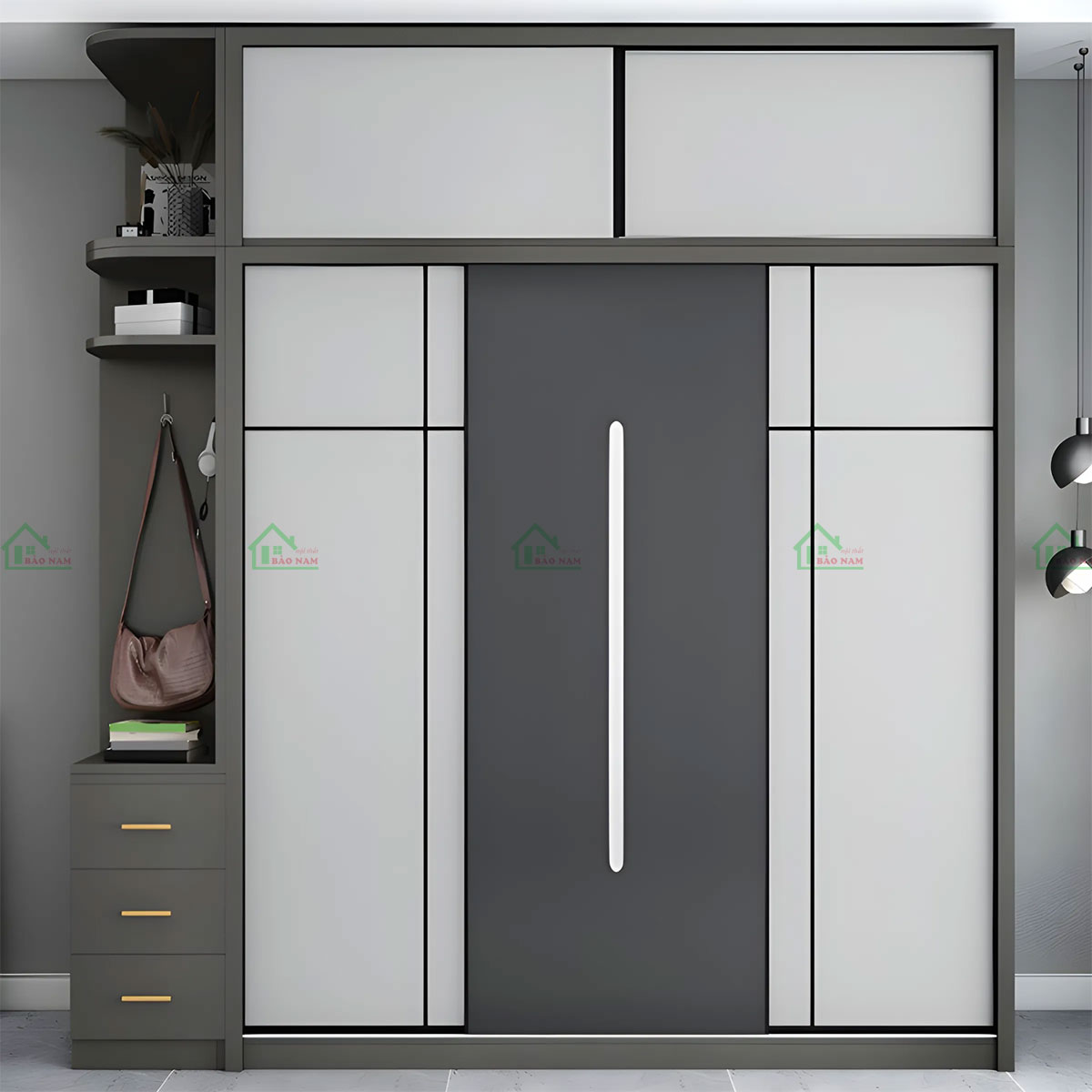 Tủ Quần Áo Cửa Lùa Giá Rẻ TAL26