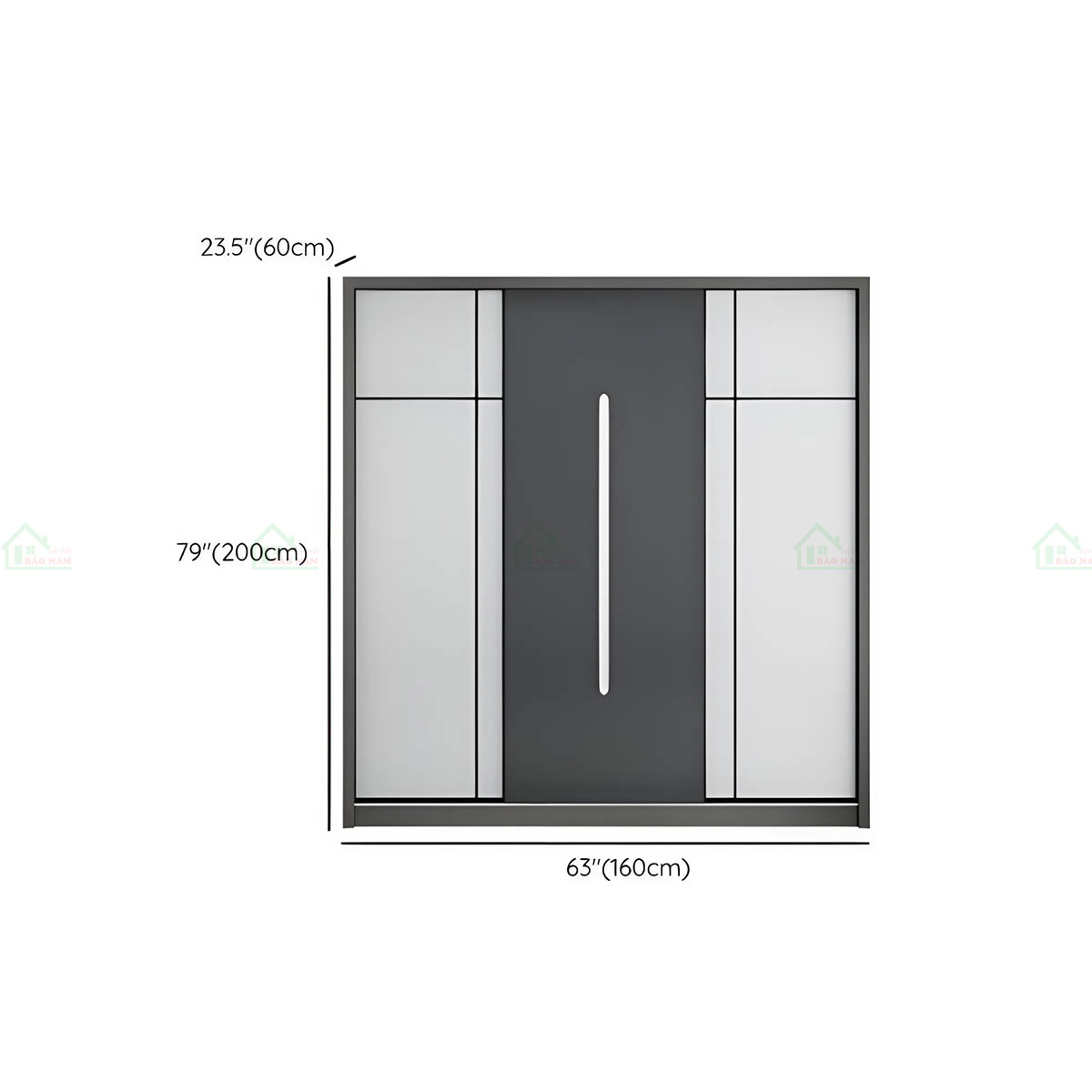 Tủ Quần Áo Cửa Lùa Giá Rẻ TAL26