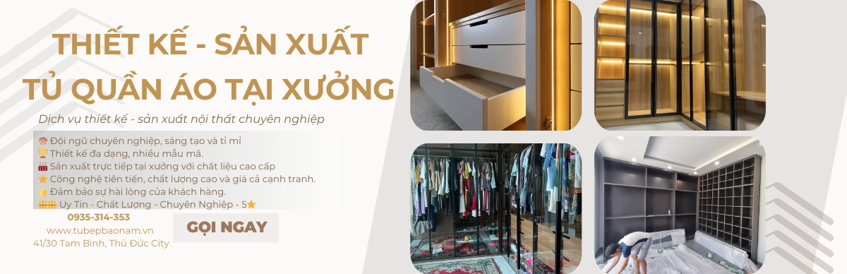 Liên hệ với Bảo nam để sở hữu ngay chiếc tủ quần áo chất lượng