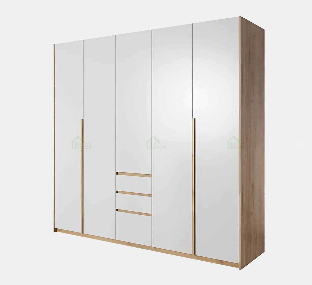 Chất liệu gỗ công nghiệp cao cấp, bền bỉ, chống mối mọt, chống ẩm, dễ lau chùi, mang đến sự tiện lợi và an toàn cho người sử dụng.