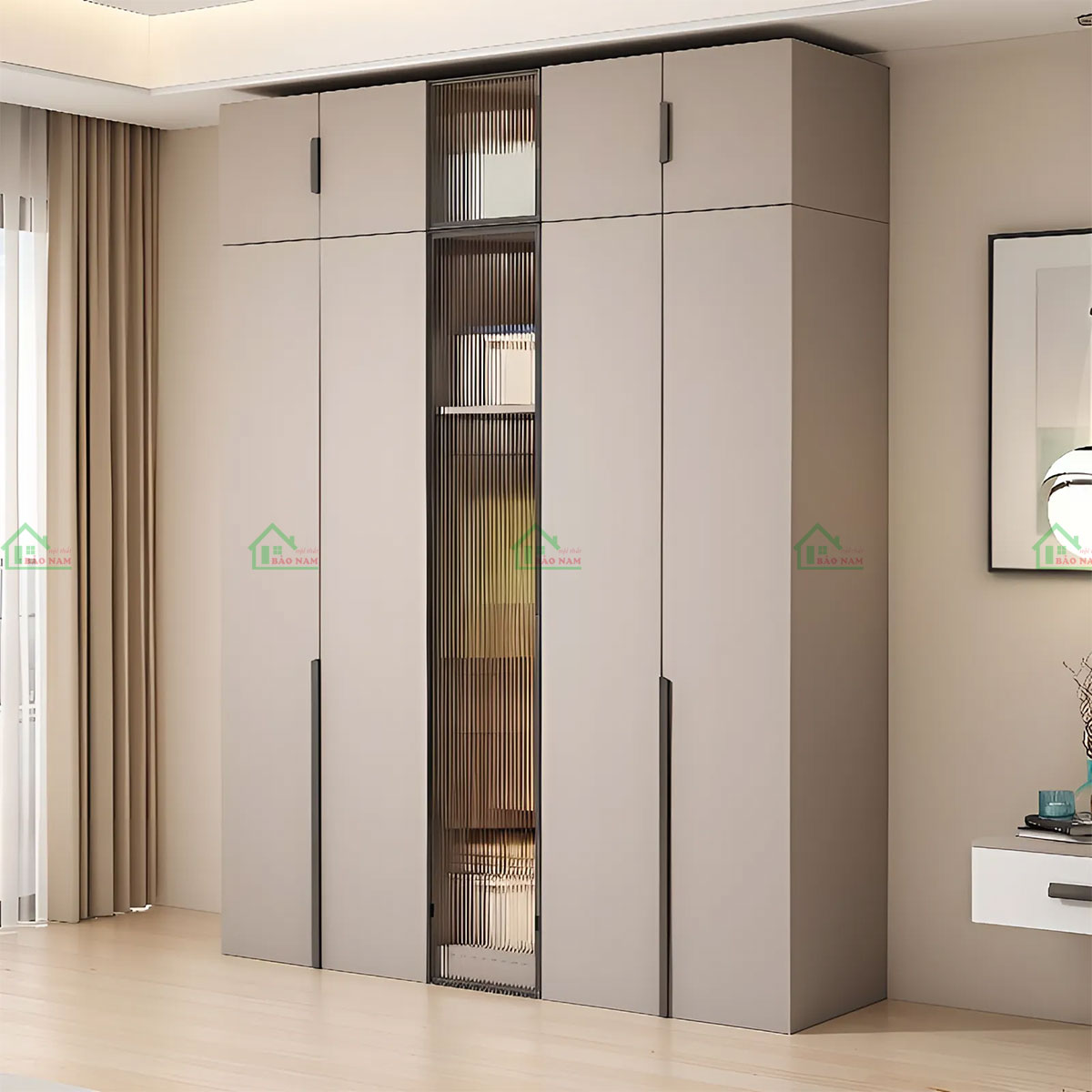 Tủ Quần Áo Gỗ An Cường Hiện Đại TA62
