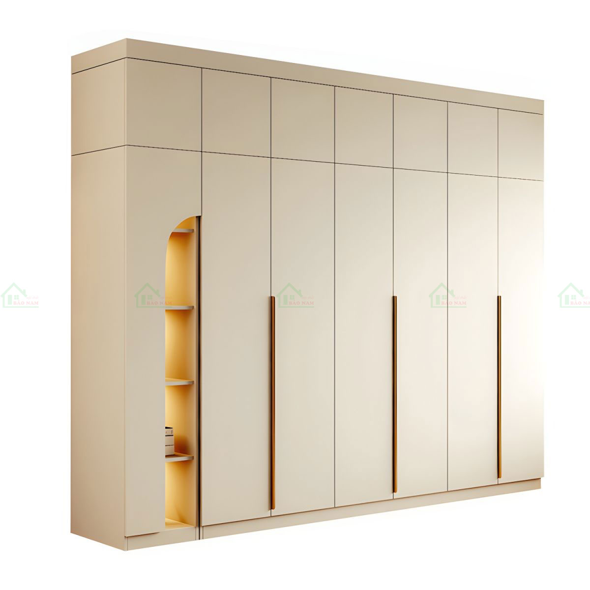 Được làm từ gỗ công nghiệp MDF An Cường cao cấp, đảm bảo độ bền và ổn định trong quá trình sử dụng.