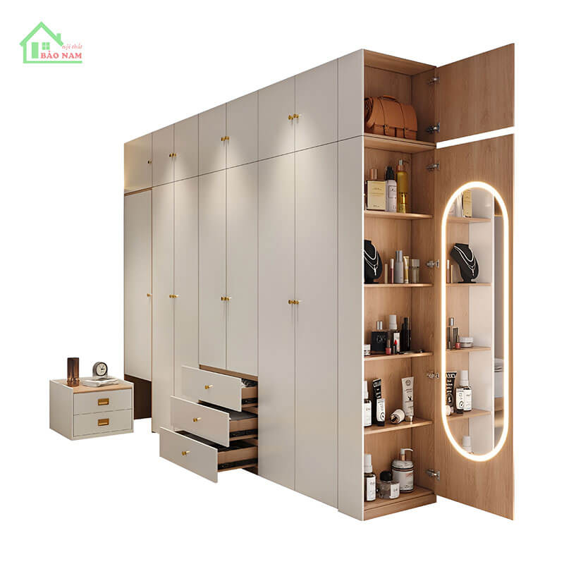 Thi công tủ quần áo giá rẻ