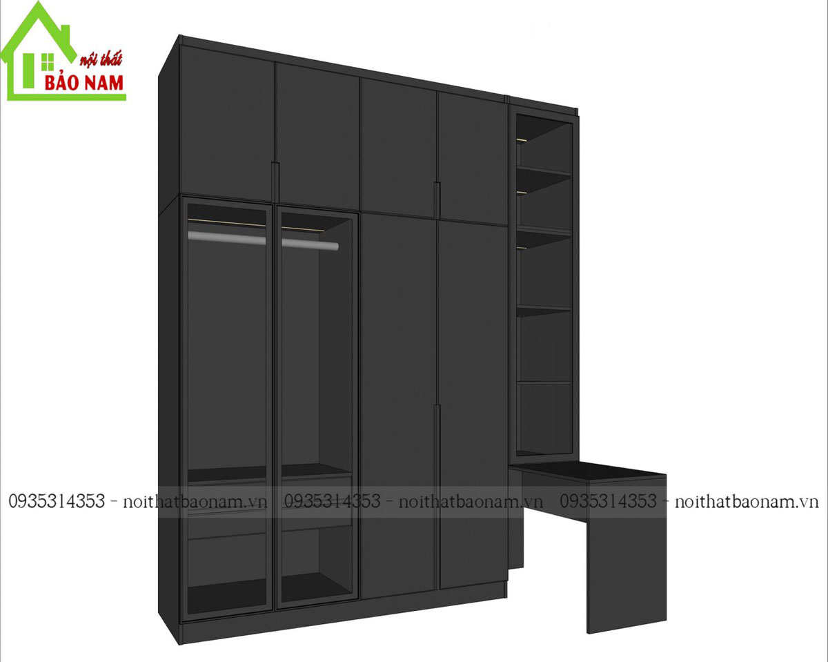 Thiết kế kịch trần tạo cảm giác không giang rộng rãi, thoáng đãng.