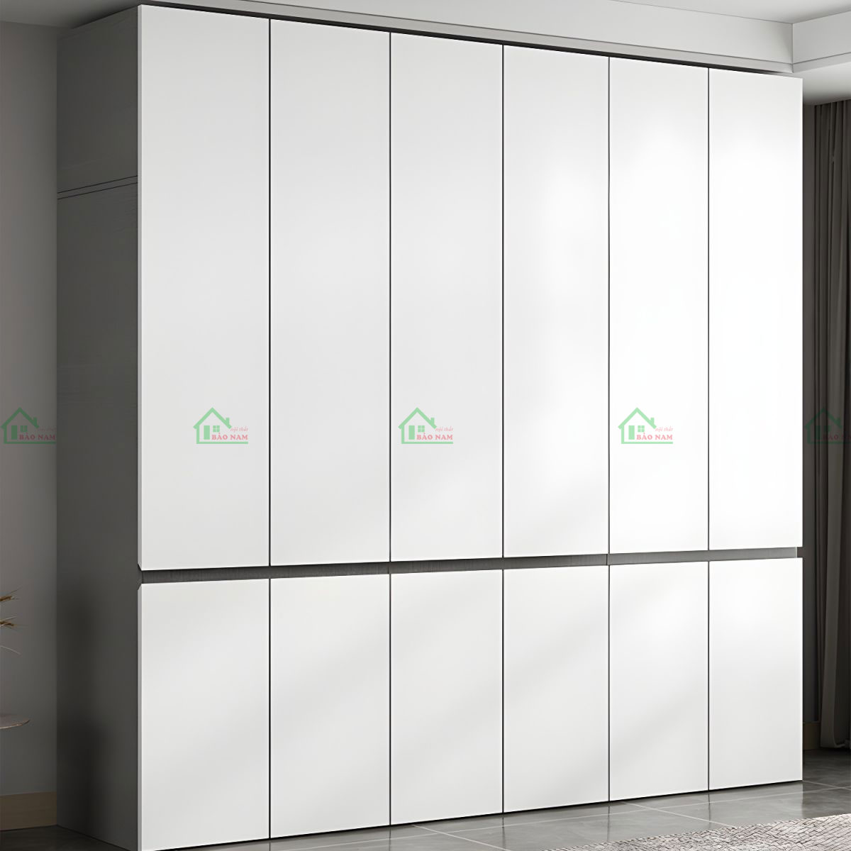 Tủ Quần Áo Gỗ Công Nghiệp Giá Rẻ TA58