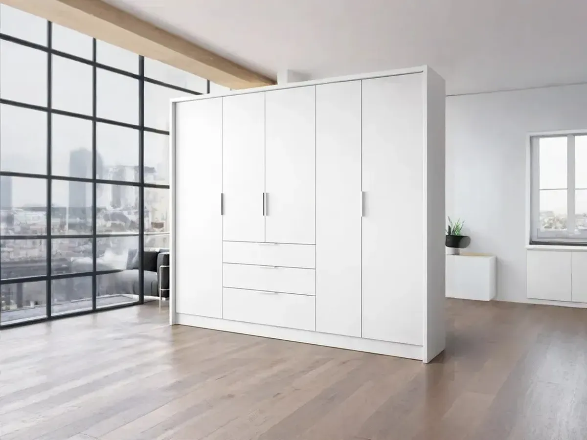 Tủ quần áo gỗ công nghiệp MDF hiện đại