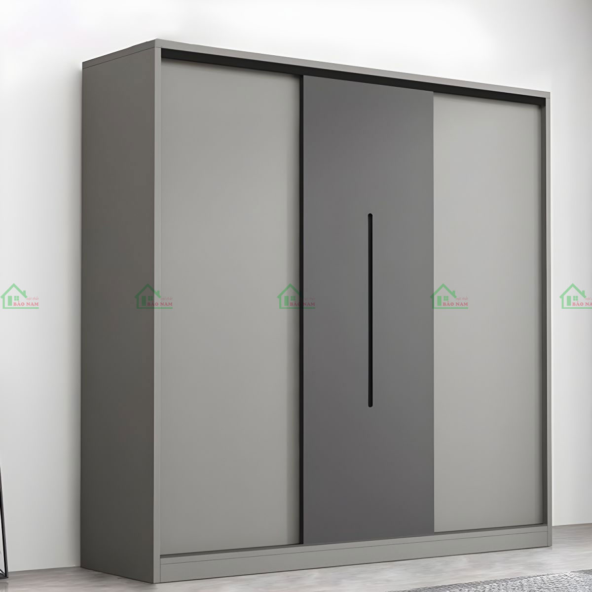 Thiết kế cánh cửa trượt tiện lợi, hiện đại, tối ưu hóa không gian phòng ngủ.
