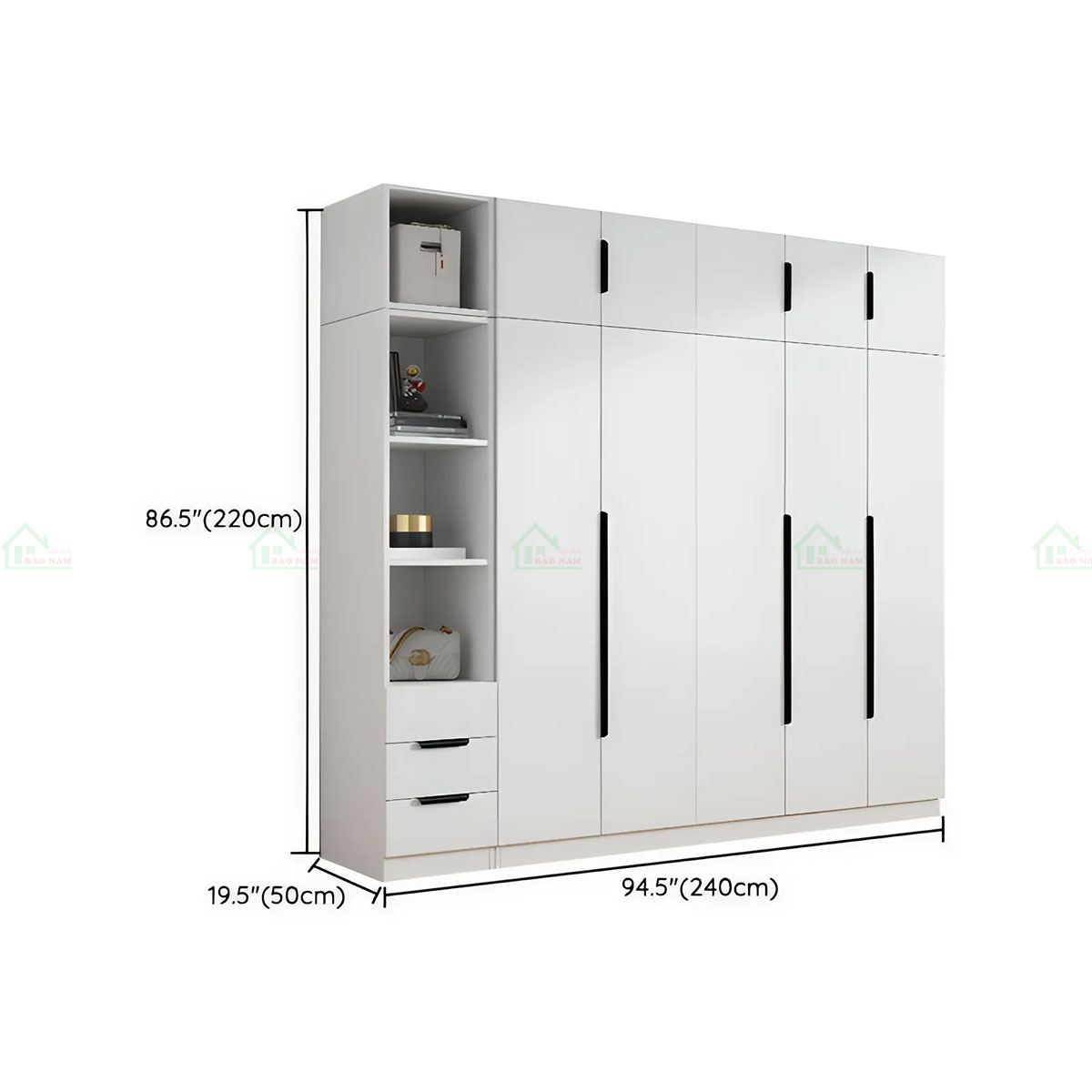 Đặt Đóng Tủ Quần Áo Theo Yêu Cầu