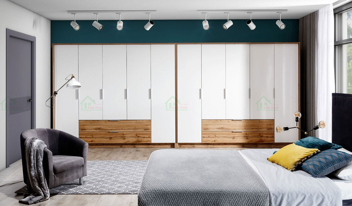 Tủ quần áo TA66 sở hữu thiết kế đơn giản, tinh tế, phù hợp với nhiều phong cách nội thất hiện đại, mang đến vẻ đẹp sang trọng và tinh tế cho không gian phòng ngủ.