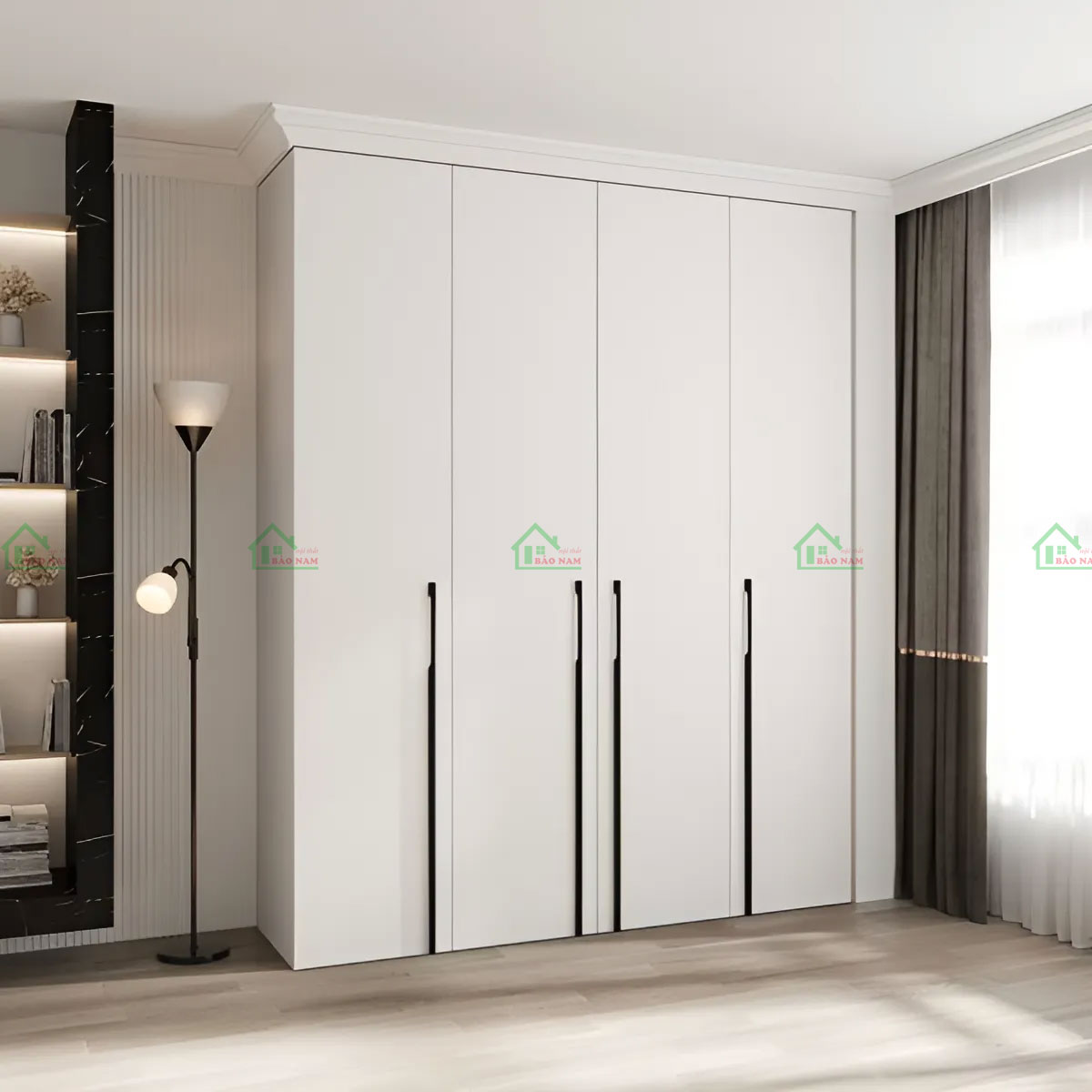 Tủ Quần Áo Gỗ Giá Rẻ Đẹp TA52