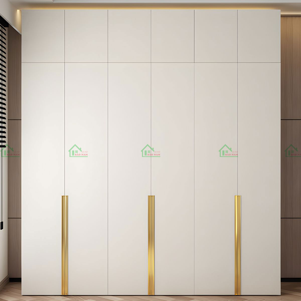 Tủ Quần Áo Gỗ MDF An Cường TA55