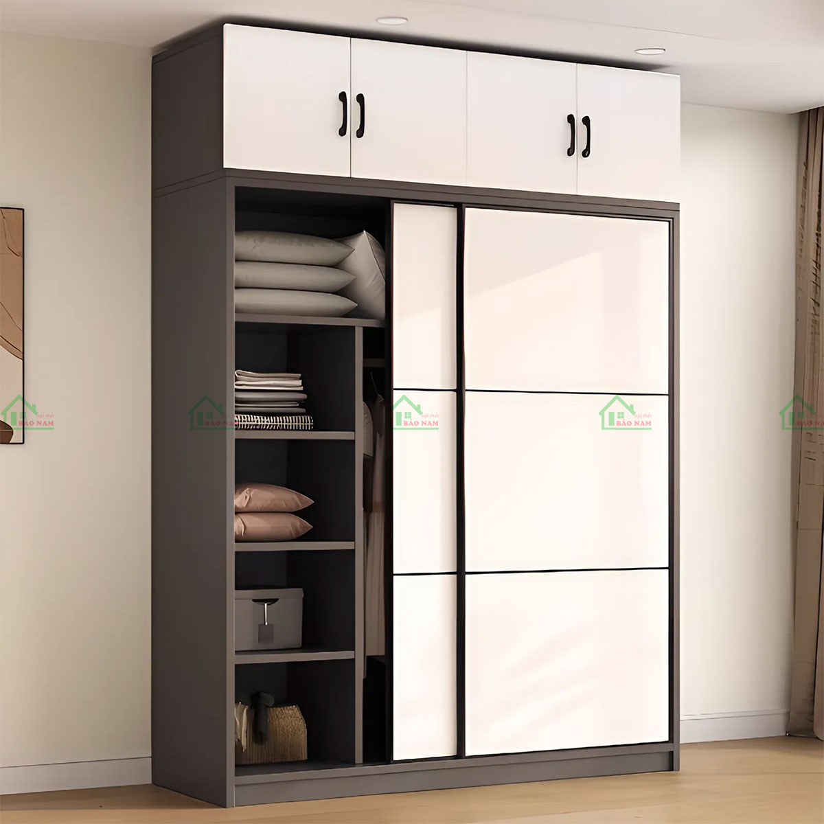 Thiết kế cánh cửa lùa hiện đại, tinh tế, tiện dụng và tối ưu cho không gian.