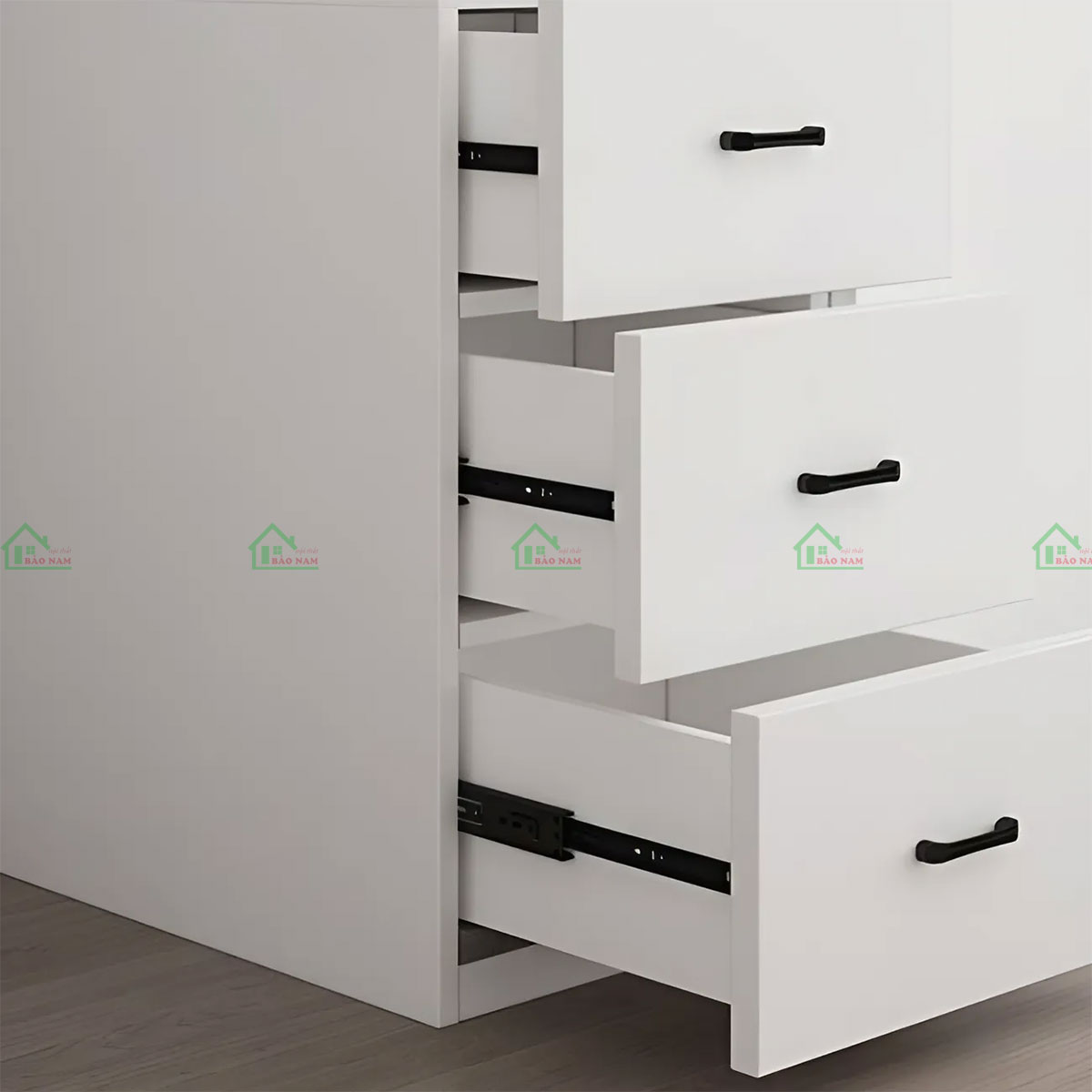 Khả năng lưu trữ cao, đáp ứng nhu cầu sắp xếp quần áo cho cả gia đình.