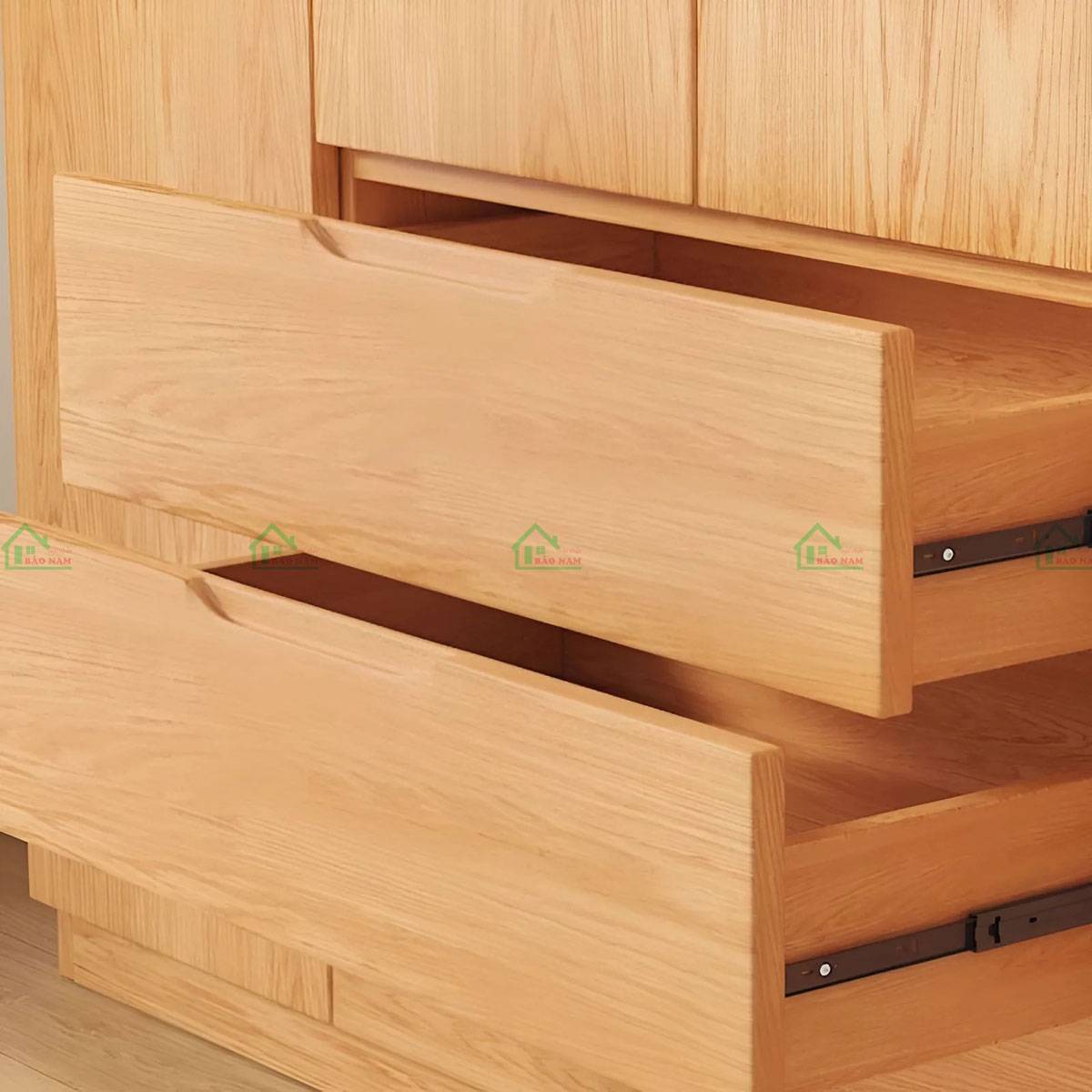 Ngăn kéo mở tối ưu bên trong tủ quần áo TATN31