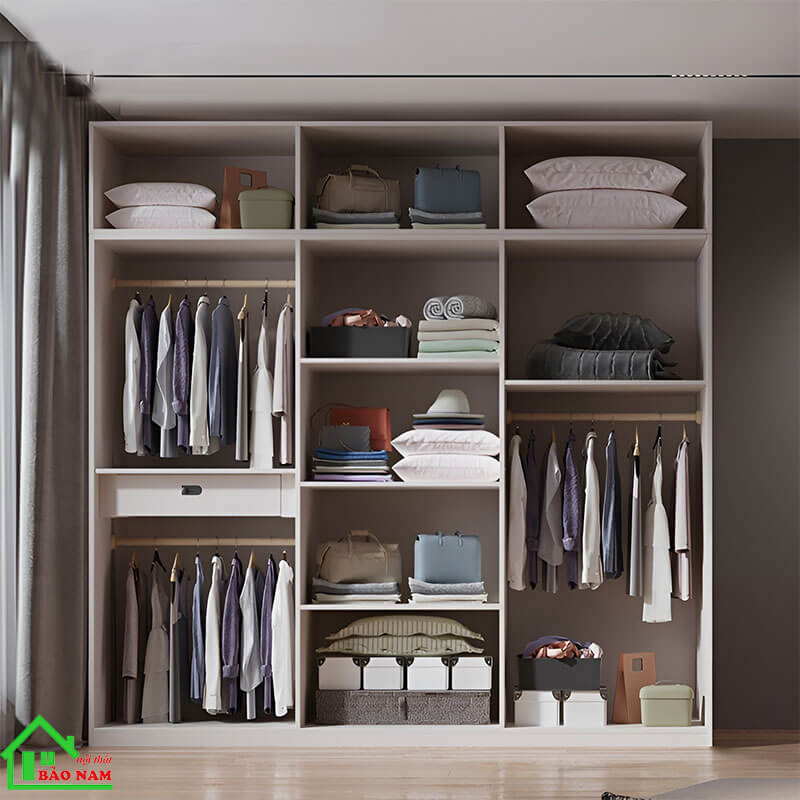Thiết kế thi công tủ áo giá rẻ tại tphcm
