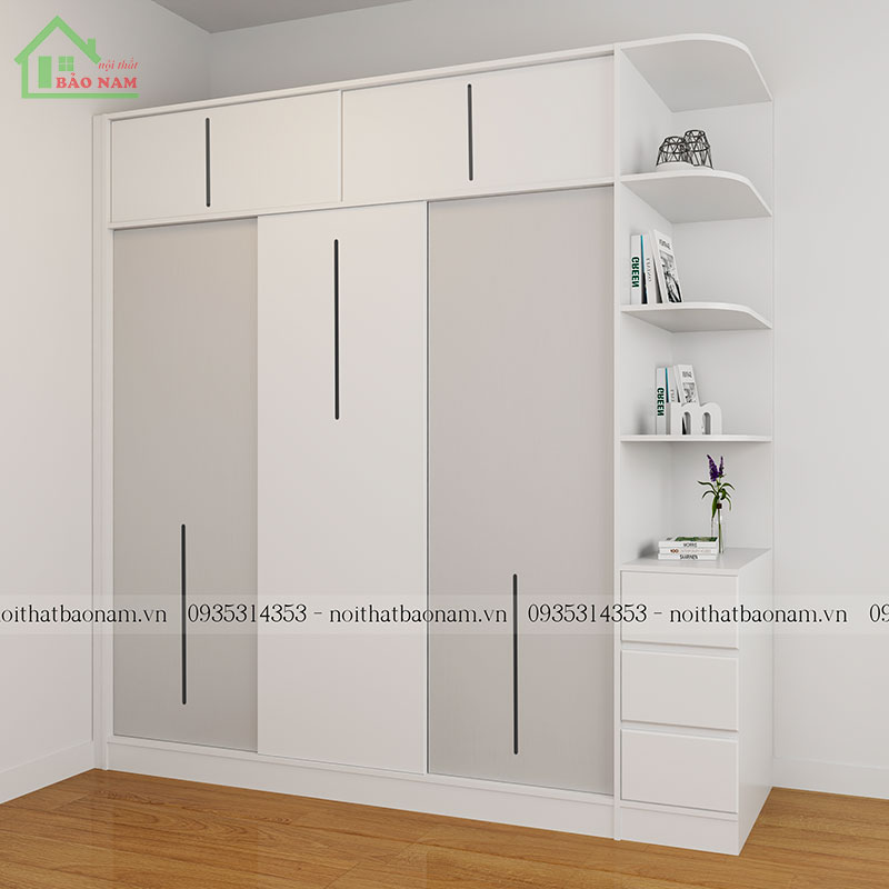 Tủ Quần Áo MDF An Cường giá rẻ TA14
