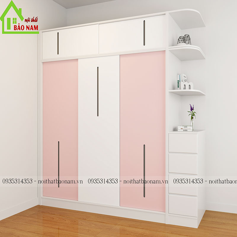 Tủ Quần Áo MDF An Cường giá rẻ TA15