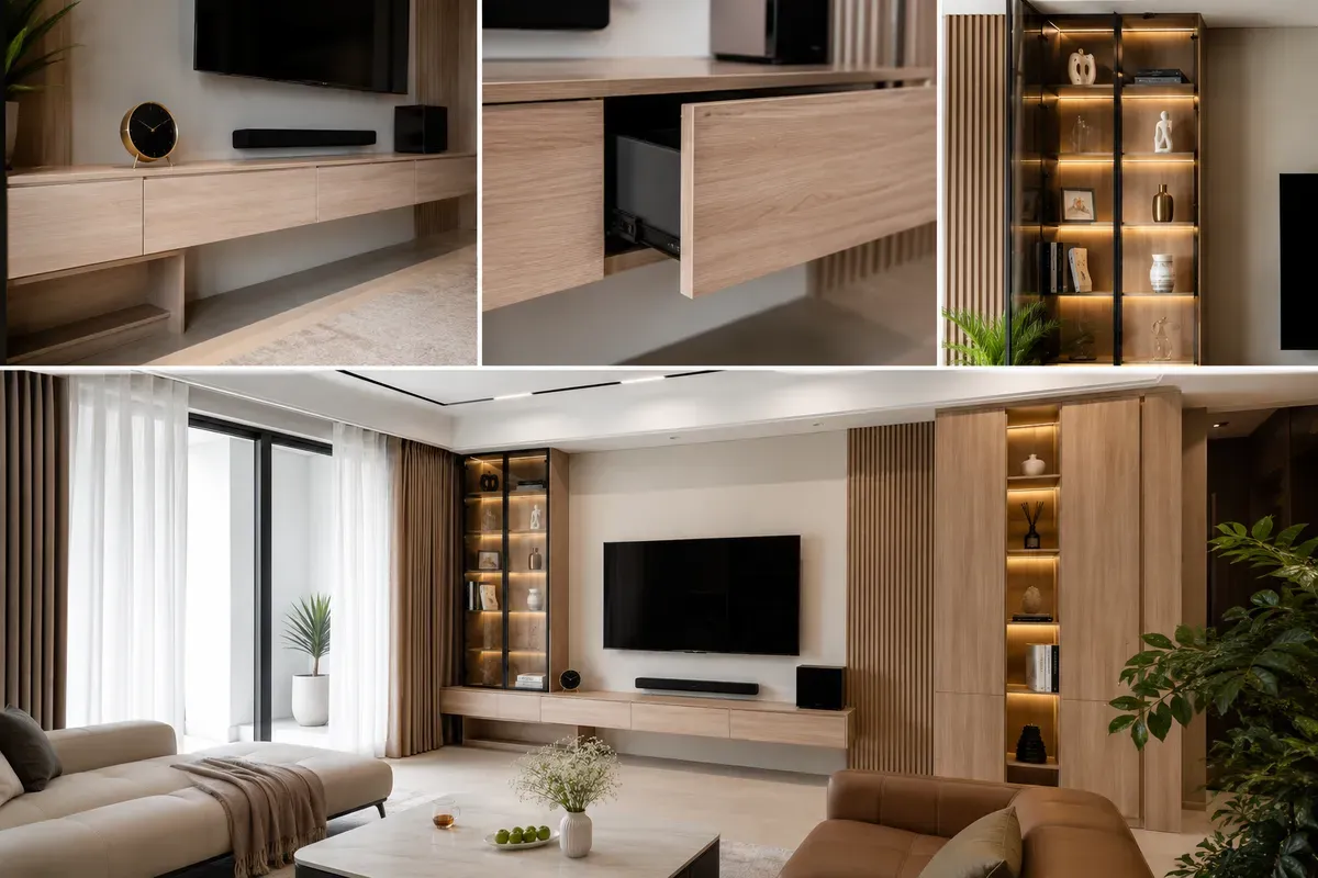 Bảo Nam tư vấn giải pháp kệ tivi phù hợp với diện tích và nhu cầu sử dụng của từng gia đình.